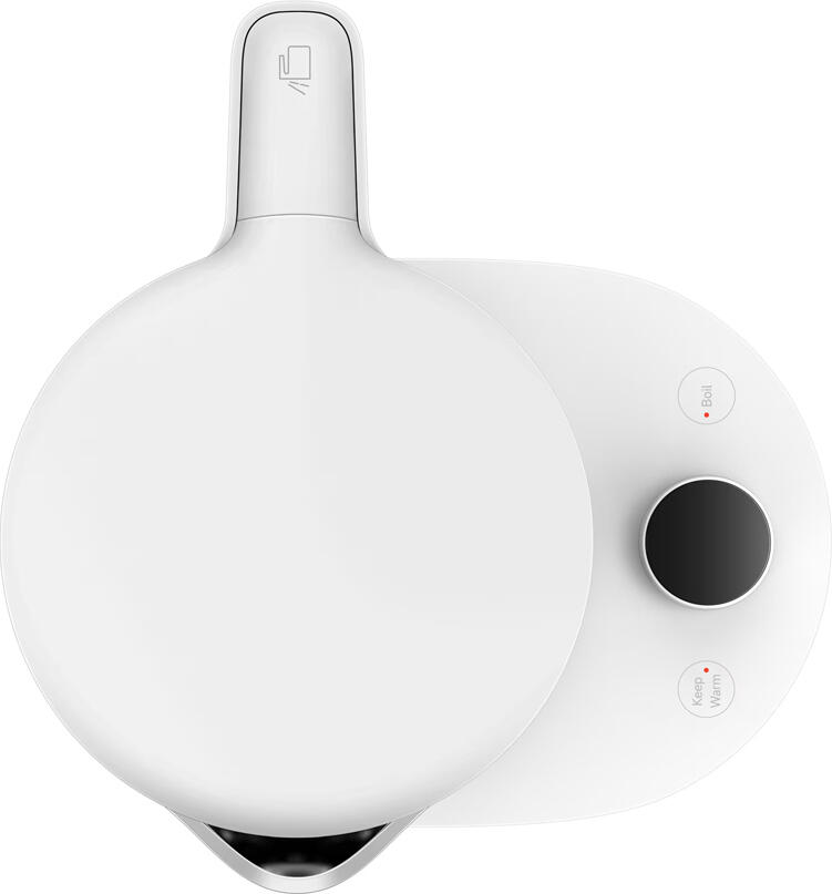 Xiaomi Smart Kettle 2 Pro 1.7L Electric Kettle, 1800W, Adjustable Temperature Control, LED Display, Wi-Fi & Bluetooth Connectivity, White