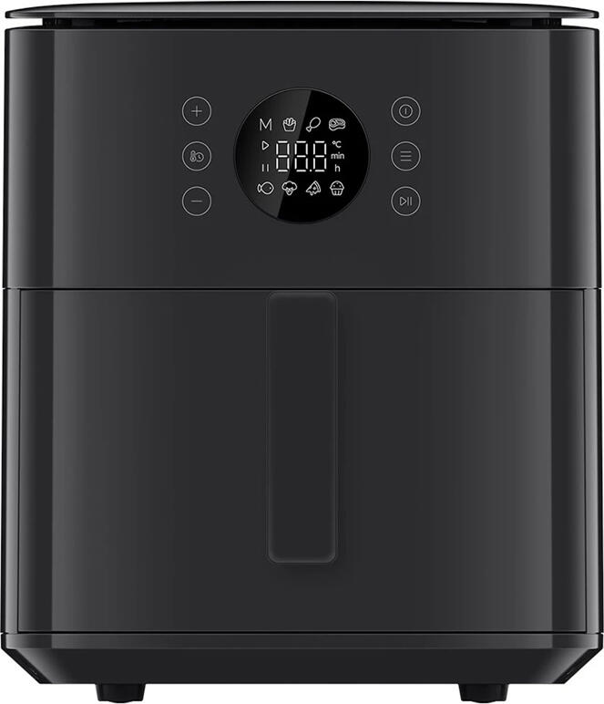 Аэрофритюрница Xiaomi 6.5L MAF-W6051, 1700 Вт, конвекционный нагрев 360°, диапазон температур 40-210°C, 3D циклическая жарка, черный