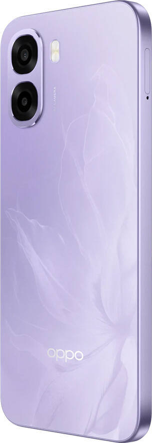 OPPO A6x 5G (CPH2783) Smartphone, MediaTek Dimensity 6300, 6GB RAM, 256GB Storage, 6.75-inch 120Hz IPS LCD, 6500mAh Battery, 50MP Dual Camera, Android 15, Violet Purple, Wired charging