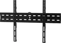 Serioux TV814B Fixed TV Wall Mount for 32-70 Inch Screens, VESA 600x400mm, Max Load 40kg, Slim 23mm Profile with Integrated Bubble Level, Black Metal