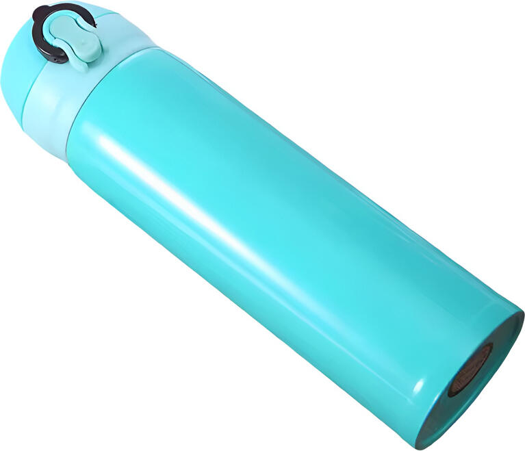 Termos SJ429-2 pentru ceai, cafea si apa, 500 ml, Culoare: Negru, cu capac locking flip-top, portabil pentru birou, scoala si calatorii