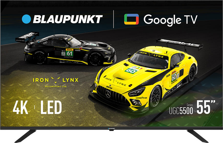 TV Blaupunkt LED 55", 139 cm, 55UGC5500, Smart Google TV, 4K Ultra HD