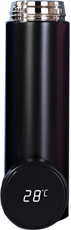 Termos Daily cu Afisaj LED pentru Temperatura, Otel Inoxidabil, 500 ml, Negru, SJ429-4