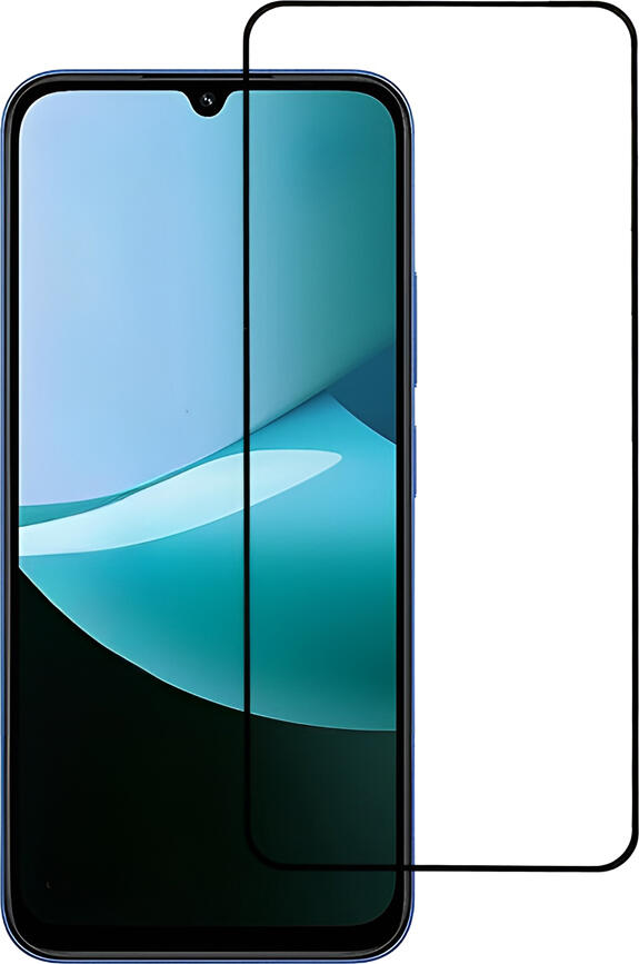 Helmet BIVA Tempered Glass 5D Redmi 15C 4G/ Redmi A7 Pro, Black(10pcs)