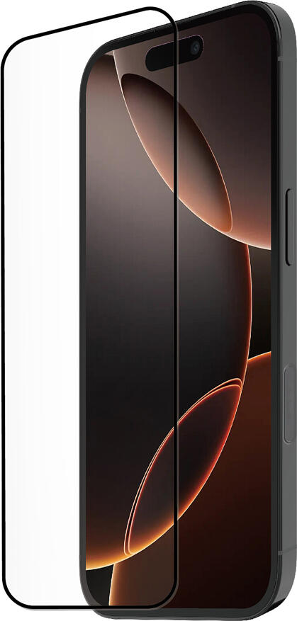 BIVA Tempered Glass 5D iPhone 17 Pro, Black(10pcs)