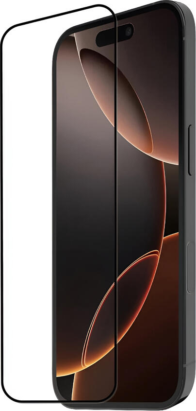 BIVA Tempered Glass 5D iPhone 17 Pro Max, Black (10pcs)