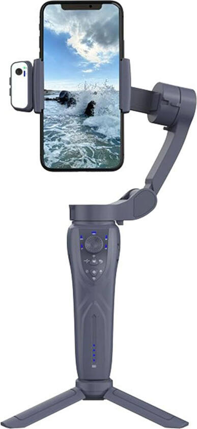 S5B 3-Axis Smartphone Gimbal Stabilizer Model F12, Dark Grey