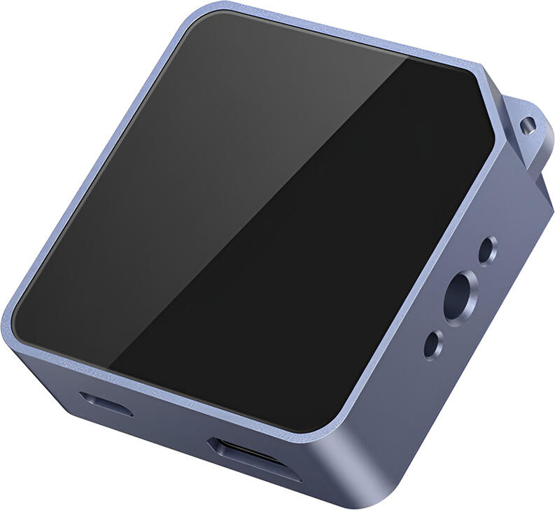 OTTOOPPXIN OTPM2MAG10G M.2 NVMe SATA SSD Enclosure, USB-C 3.2 10Gbps, PD 100W, 4K HDMI, 10000 RPM Fan, Aluminum and Tempered Glass, Magnetic Mount