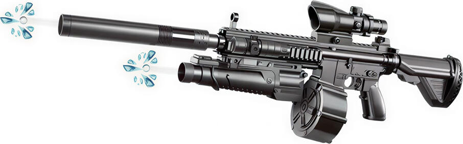 NO Brand Electric Gel Water Gun Toy Blaster Model M416, Black