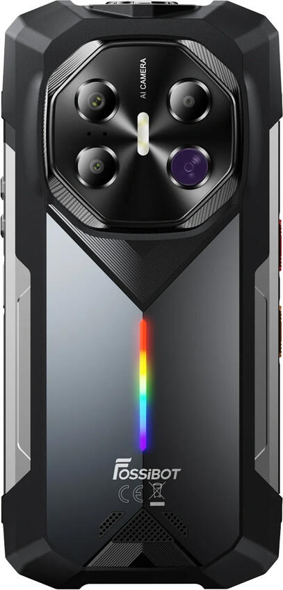 Защищенный смартфон FOSSiBOT F113 5G, Dimensity 7050, 36ГБ ОЗУ, 256ГБ ПЗУ, Экран 6.78" 120Гц 2.4K, Аккумулятор 20000мАч, Ночная съемка 64МП, IP68 IP69K MIL-STD-810H