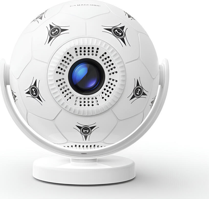 Magcubic Smart Projector HY300F World Cup Edition 170ANSI WiFi BT USB HDMI 3.5mm Android 14, White