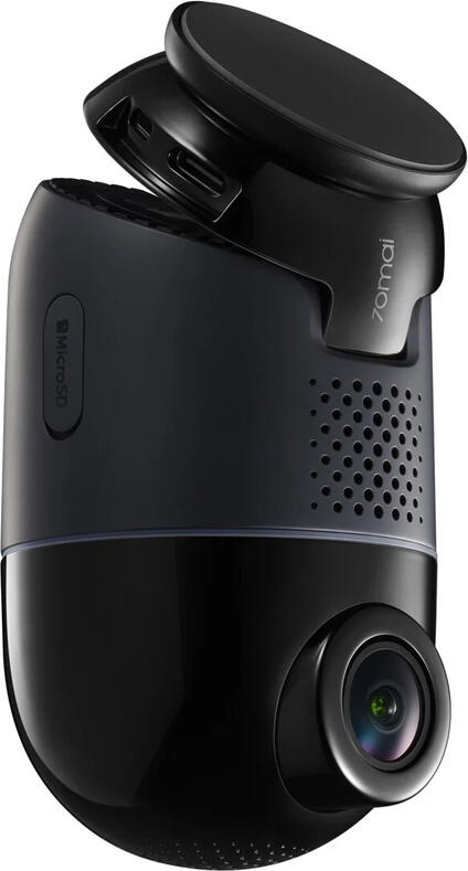 Camera Auto 70mai Omni 4K X800, Rotire 360 grade, Sony STARVIS 2 IMX678, 4K 60fps, Dual Camera cu RC14, Detectie AI, Wi-Fi 6, GPS, Negru