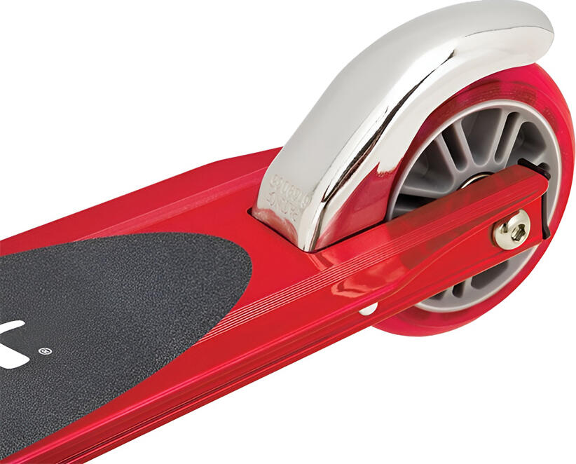 Razor S Sport Folding Scooter, Steel T-tube Frame, Aluminium Deck, Urethane Wheels, Rear Fender Brake, 100 kg Max Capacity, Age 6+