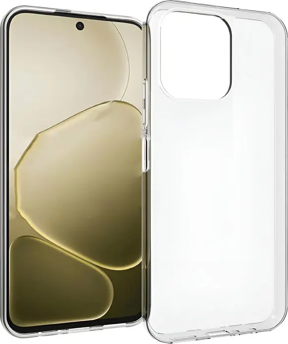 Чехол WOO из прозрачного TPU для Oppo A6 Pro 5G, противоударный мягкий кейс, противоскользящий и пылезащитный защитный чехол