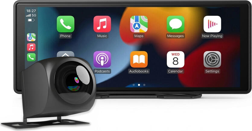 Navitel DS1020, Smart Car Monitor + Rear Camera, Wireless Apple Car Play & Android Auto, 10.26"