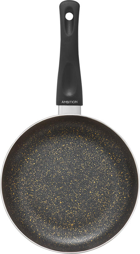 Ambition, Frying Pan, Oro, Qualum Basic Stone Coating, 30 Cm, Aluminium