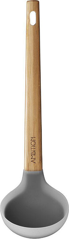 Ambition, Soup Ladle, Nordic, Silicon, Bamboo