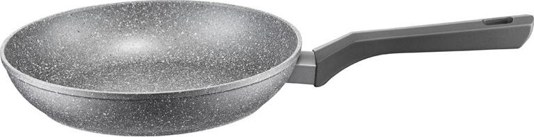 Tiga Ambition Silverstone 28cm, Aluminiu Forjat cu Strat Non-Stick Qualum Basic Stone, Compatibila Inductie, Maner Ergonomic Soft Touch