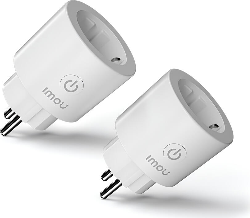 imou Smart Plug with Energy Monitoring Wi-Fi/Matter 220-240V 16A (2pcs), White