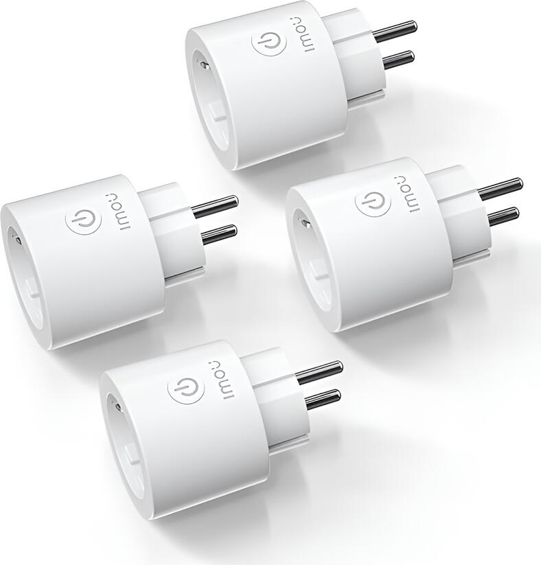 imou Smart Plug with Energy Monitoring Wi-Fi/Matter 220-240V 16A (4pcs), White