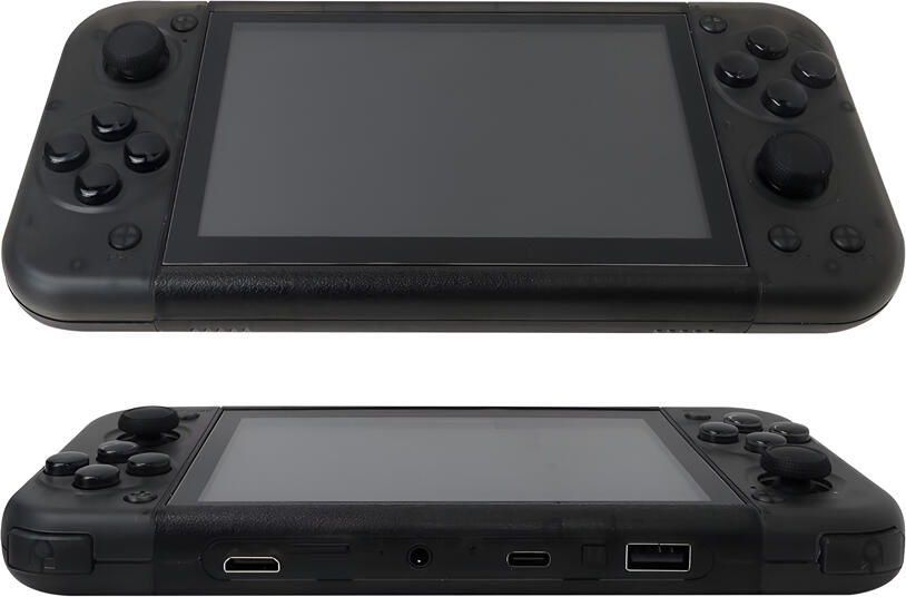 Anbernic RG50XX Retro Handheld Game Console, 5-inch IPS HD Screen, Allwinner H700 Quad-core CPU, 1GB RAM, 64GB Storage, Linux OS, WiFi, Bluetooth, Black