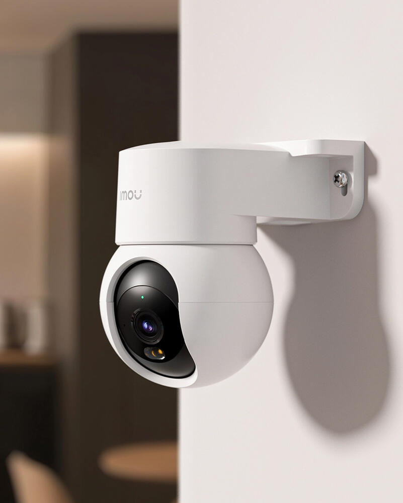 Imou PS2M 5MP 3K PoE Security Camera, IPC-PS2M-5R1, Smart Night Vision, Full-Color, Two-Way Audio, Human and Vehicle Detection, Micro SD Slot, White