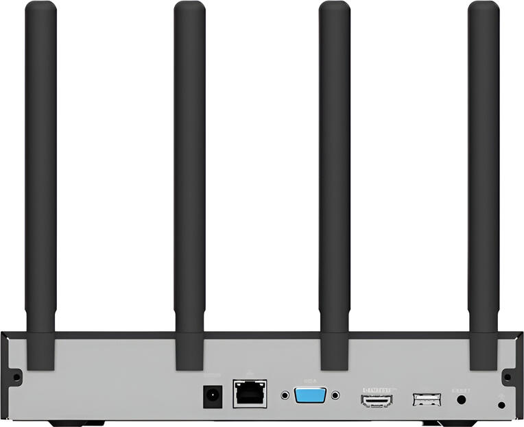 Înregistrator Video de Rețea Smart Imou N110W NVR, 10 Canale, Wi-Fi 6 Dual-band, 4 Antene Externe, HDMI 4K UHD, H.265, Suport SATA 16TB, Negru
