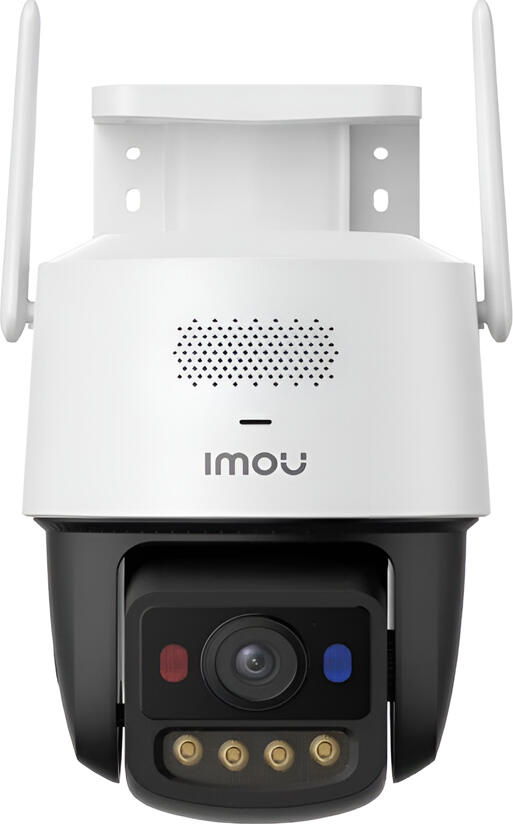 imou Titan Pro 6MP 3K+ Pan Tilt Security Camera, Wi-Fi 6, PoE, Aurora Color Night Vision, AI Smart Tracking, Two-Way Talk, White