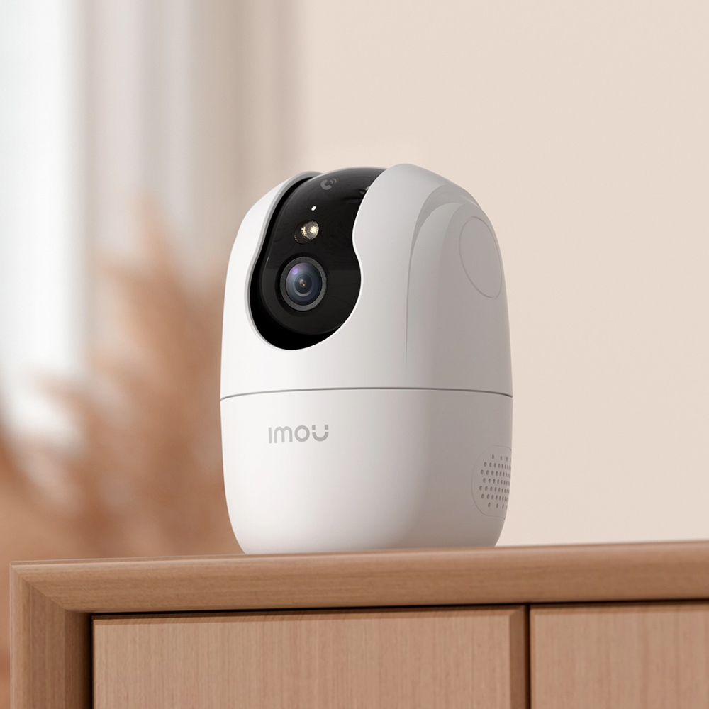 Imou Ranger 2C Pro 5MP 3K Smart Wi-Fi 6 Security Camera, Pan & Tilt, Human/Pet Detection, Full Color Night Vision, Two-Way Talk, White