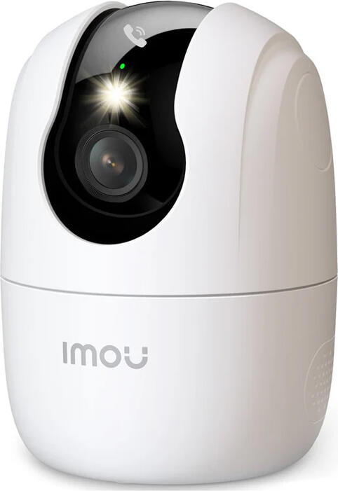 Imou Ranger 2C Pro 5MP 3K Smart Wi-Fi 6 Security Camera, Pan & Tilt, Human/Pet Detection, Full Color Night Vision, Two-Way Talk, White