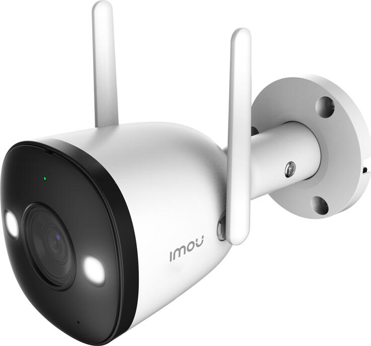 Imou Bullet 2E 5MP 3K Outdoor Security Camera, IP67 Weatherproof All-Metal Case, Smart Color Night Vision 30m, Human Detection, Wi-Fi, Micro SD Slot