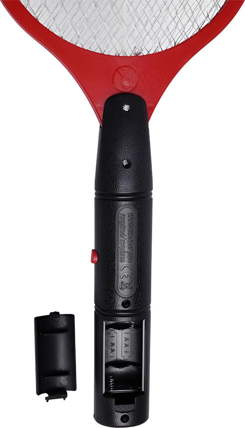 Racketta Electrica Portabila pentru Insecte Noveen IKN110, Tensiune 1500V, Putere 3W, Controlul Dacunilor fara Chimicale, Utilizare Interior si Exterior, Rosie