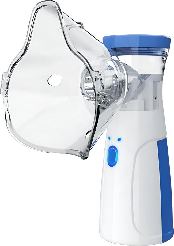 NO Brand Portable Medical Mesh Nebulizer Model W302 (Inhaler), White