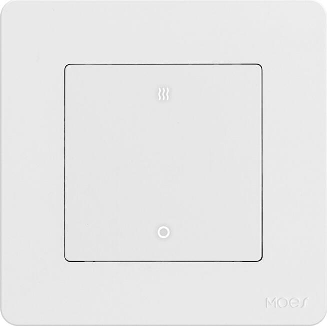 Intrerupator Smart Moes Zigbee Star Ring 20A Alb pentru Consum Ridicat cu Monitorizare Consum Electric kWh Necesar Fir Neutru pentru Calorifere si AC