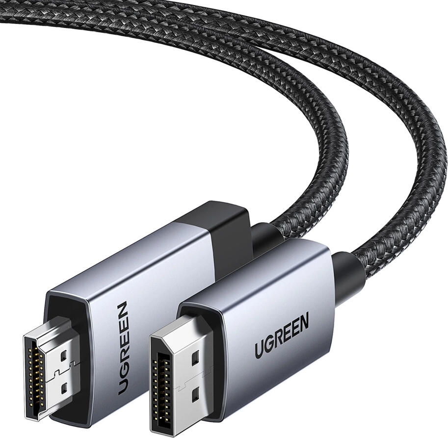 UGREEN Cable DP to HDMI 4K@60Hz 2M, Black