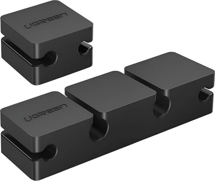 UGREEN Cable Organizer 3+1, Black