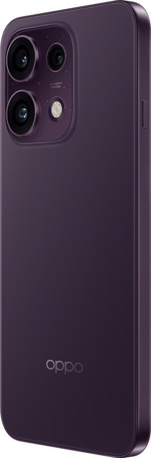 Smartphone OPPO Reno 16F 5G CPH2859, Purple Black, Ecran AMOLED 6.57" 120Hz, Dimensity 7300 Energy, 8GB RAM, 256GB Stocare, Camera Tripla 50MP, Baterie 7000mAh, IP68/IP69K