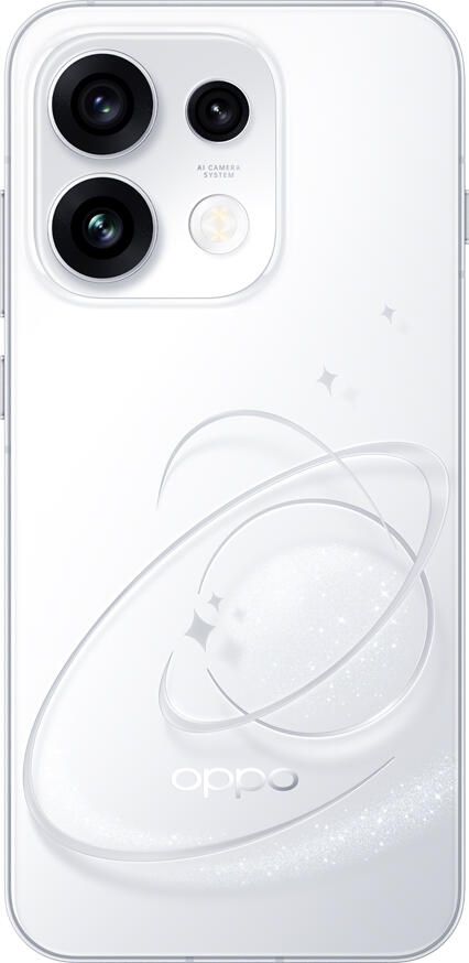 OPPO Reno 16 5G (CPH2865) Smartphone, Pop White, 6.32" AMOLED 120Hz Display, Snapdragon 7 Gen 4, 8GB RAM, 512GB Storage, 50MP Triple Camera, 6700mAh Battery, 80W SUPERVOOC, IP69k