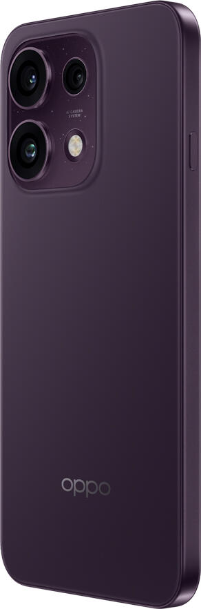 Smartphone OPPO Reno16 FS 5G (CPH2859), Purple Black, Ecran AMOLED 6.57" 120Hz, MediaTek Dimensity 7300-Energy, 8GB RAM, 512GB Stocare, Camera Tripla 50MP, Baterie 6500mAh, IP68