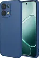 WOO Liquid Silicone Case for Oppo A6 Pro 5G, Shock-Absorbent Slim Protective Cover, Anti-Slip Dust-Resistant Soft-Touch Shell with Raised Edges