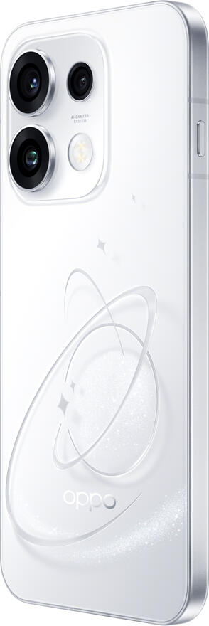 Smartphone OPPO Reno 16 Pro 5G (CPH2863), Culoare Alb Pop, Ecran AMOLED 6.32" 144Hz, MediaTek Dimensity 8550 SUPER, 12GB RAM, 512GB ROM, Camera Tripla 200MP, 6700mAh, 80W