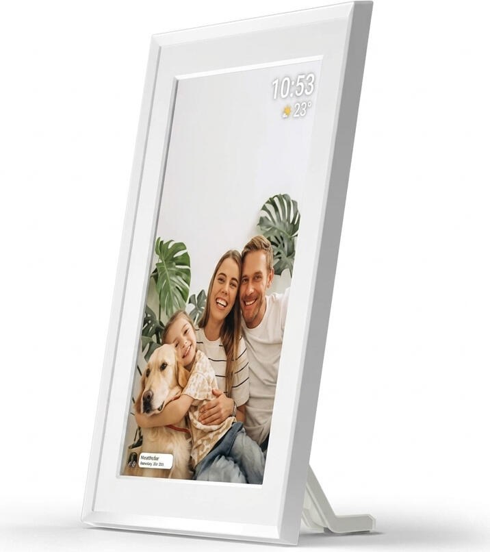Navitel Digital Photo Frame FR101 Pro, 10.1-inch, Wi-Fi, White