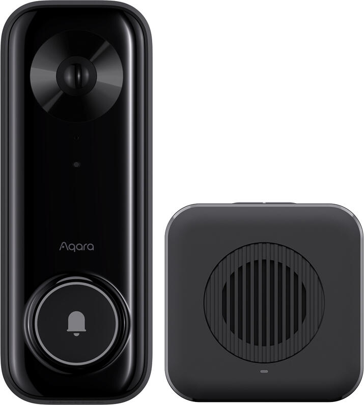 Aqara Doorbell Camera G400 Select Wired DB-C03D, 2K Resolution, 165° Wide Angle, IP65 Weatherproof, PoE/AC/DC Power, AI Person Detection, HomeKit Secure Video