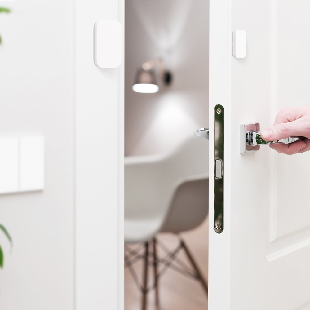 Aqara Door and Window Sensor T1 DW-S03D Zigbee 3.0 Wireless Sensor for HomeKit, Alexa, Google Home, Matter, Requires Hub, 22mm Detection Distance