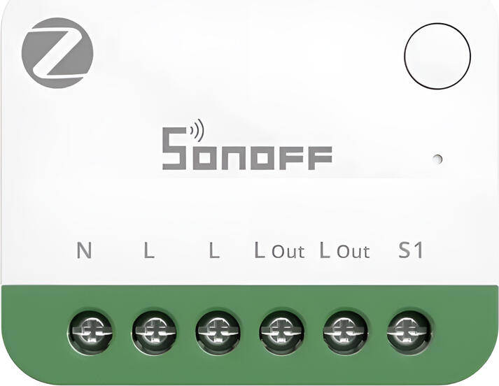 Sonoff MINI-ZB1GSP MINI ONE PM Zigbee 3.0 Smart Switch, 16A, Energy Monitoring, Single-channel Neutral and Live Wire, eWeLink App, Voice Control