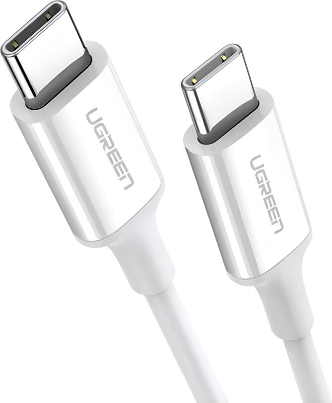 UGREEN USB-C to USB-C Cable 2m, USB 2.0 PD Power Delivery 60W 3A Fast Charging, E-Marker Chip, 480Mbps Data Transfer, Compatible with MacBook and Galaxy