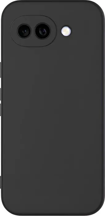 Helmet WOO Liquid Silicone Case for Google Pixel 10a, Matte Soft-Touch Anti-Slip Cover with Shock-Absorbing Lining and Raised Bezel Protection