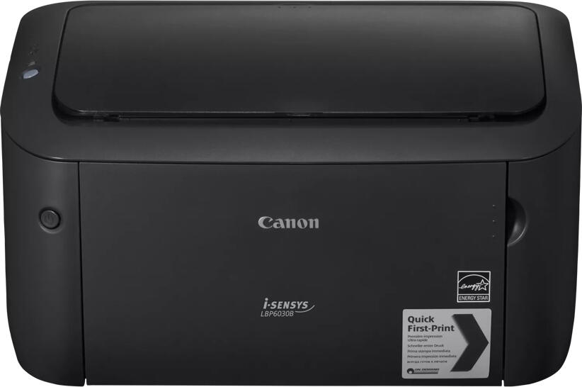 Canon i-SENSYS LBP6030B Monochrome Laser Printer, 18 ppm, 600x600 dpi, 150-Sheet Tray, Hi-Speed USB, 32MB Memory, Compact Desktop Page Printer