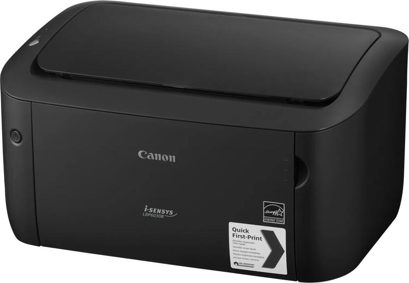Canon i-SENSYS LBP6030B Monochrome Laser Printer, 18 ppm, 600x600 dpi, 150-Sheet Tray, Hi-Speed USB, 32MB Memory, Compact Desktop Page Printer