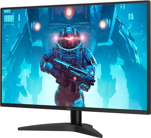 AOC Q27B36X 27 inch WQHD IPS Gaming Monitor, 2560x1440, 144Hz Refresh Rate, 0.5ms MPRT Response Time, HDR10, Adaptive-Sync, 4-Side Frameless Design